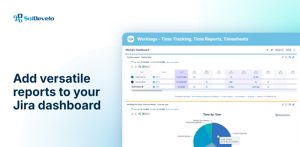 See all important time reports on your personal or business dashboard.