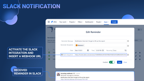 Stay informed on your tasks with Slack notifications – seamless updates at your fingertips.