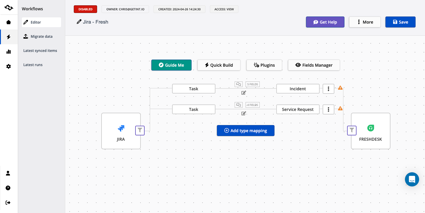 connect existing Jira issue with Freshdesk ticket