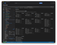 The event selection screen: search field, event groups with All and None options, and the selection count.