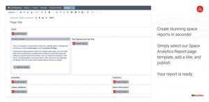 Customize and generate comprehensive space analytics reports with our template in seconds.
