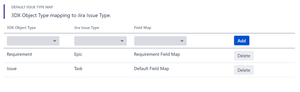 Issue Type Mapping