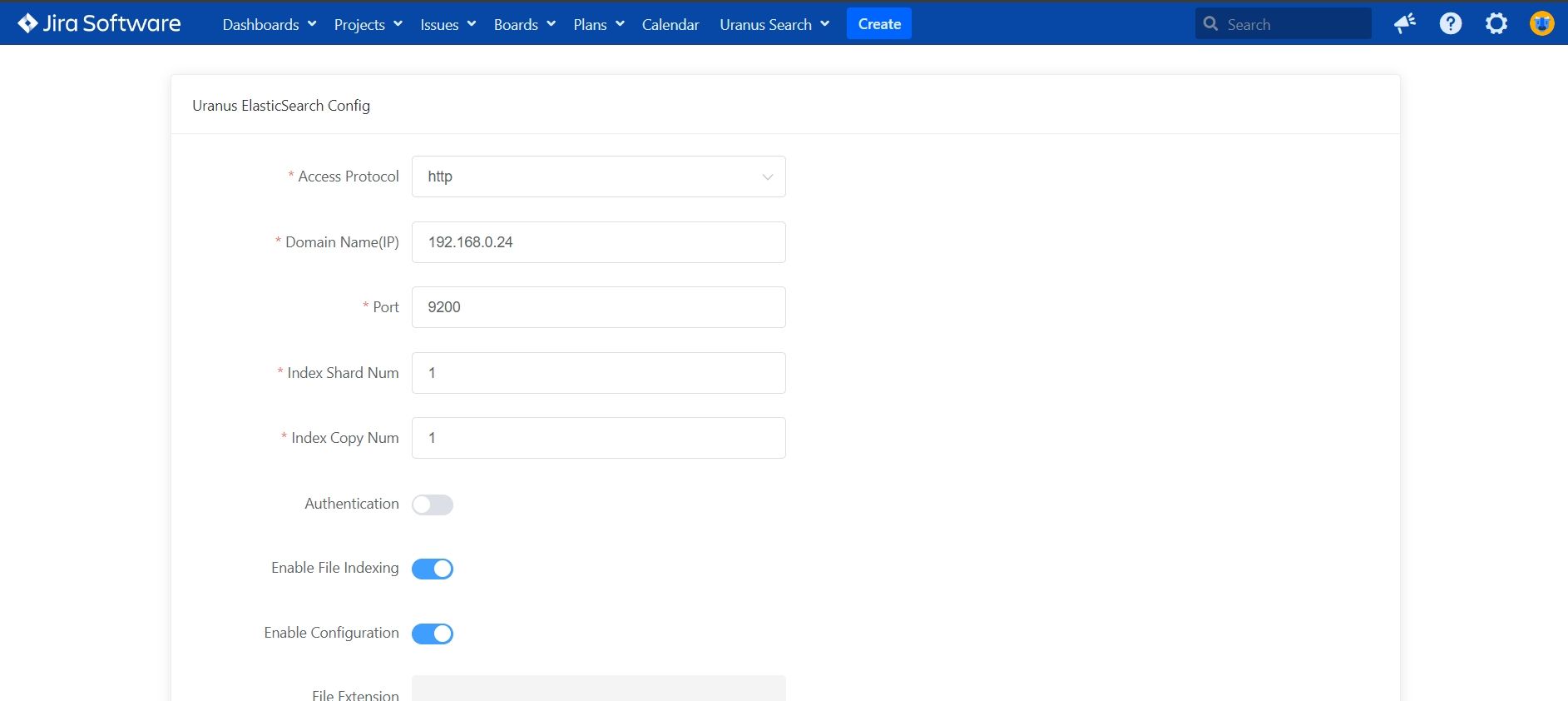 Connect Elasticsearch/Opensearch
