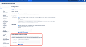 When using the Linchpin Intranet Suite, you can personalize the Launchpad to show or recommend apps to users on the basis of their profile data.