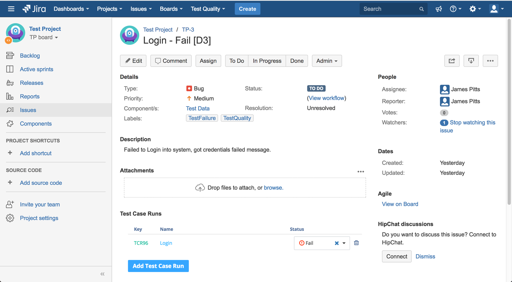 Seamless Test Management in JIRA workflows