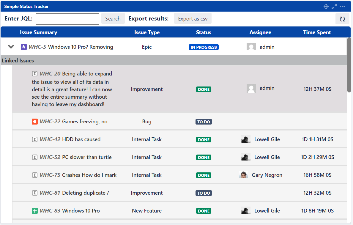 Efficiently view data that is relevant to you