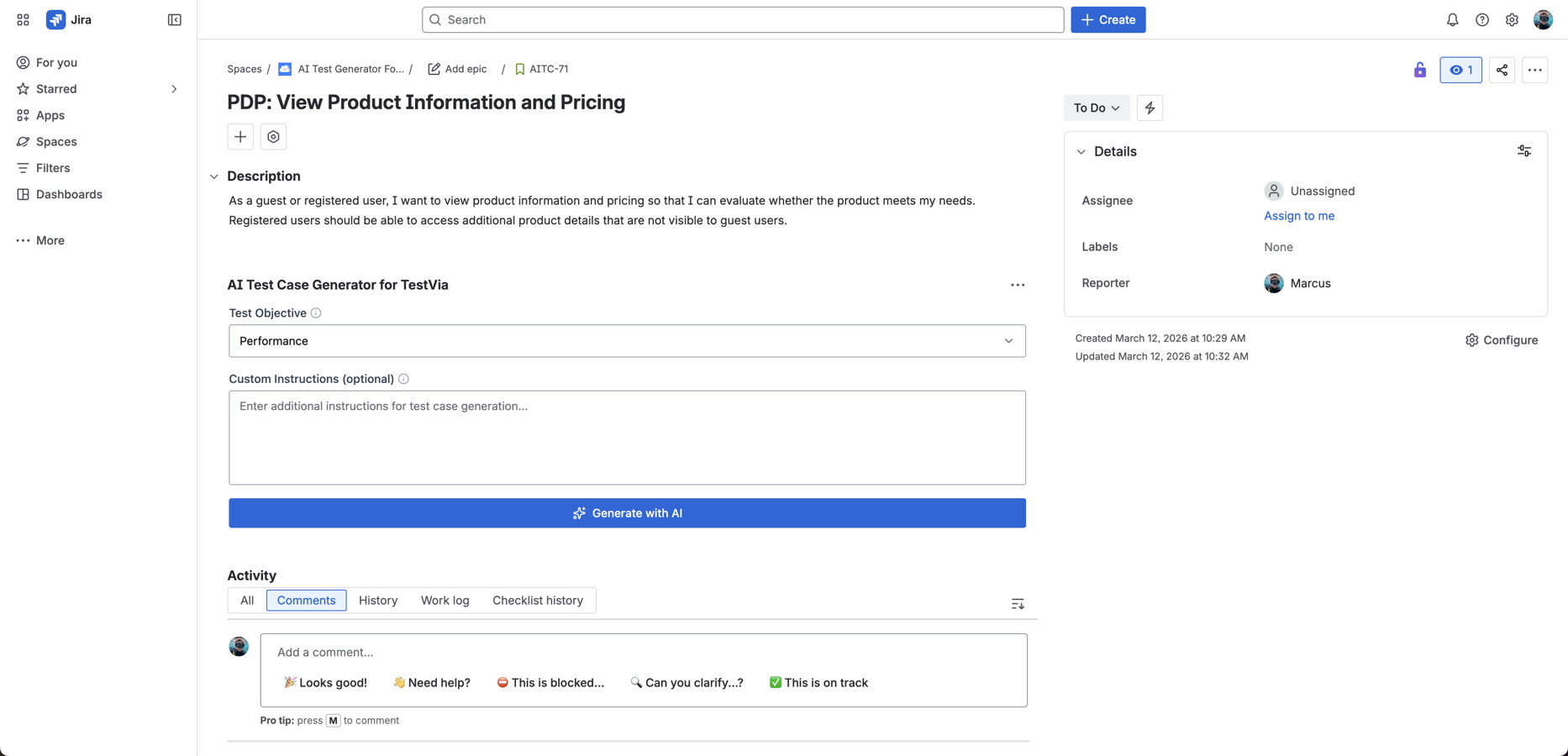 AI-Powered Test Case Generation