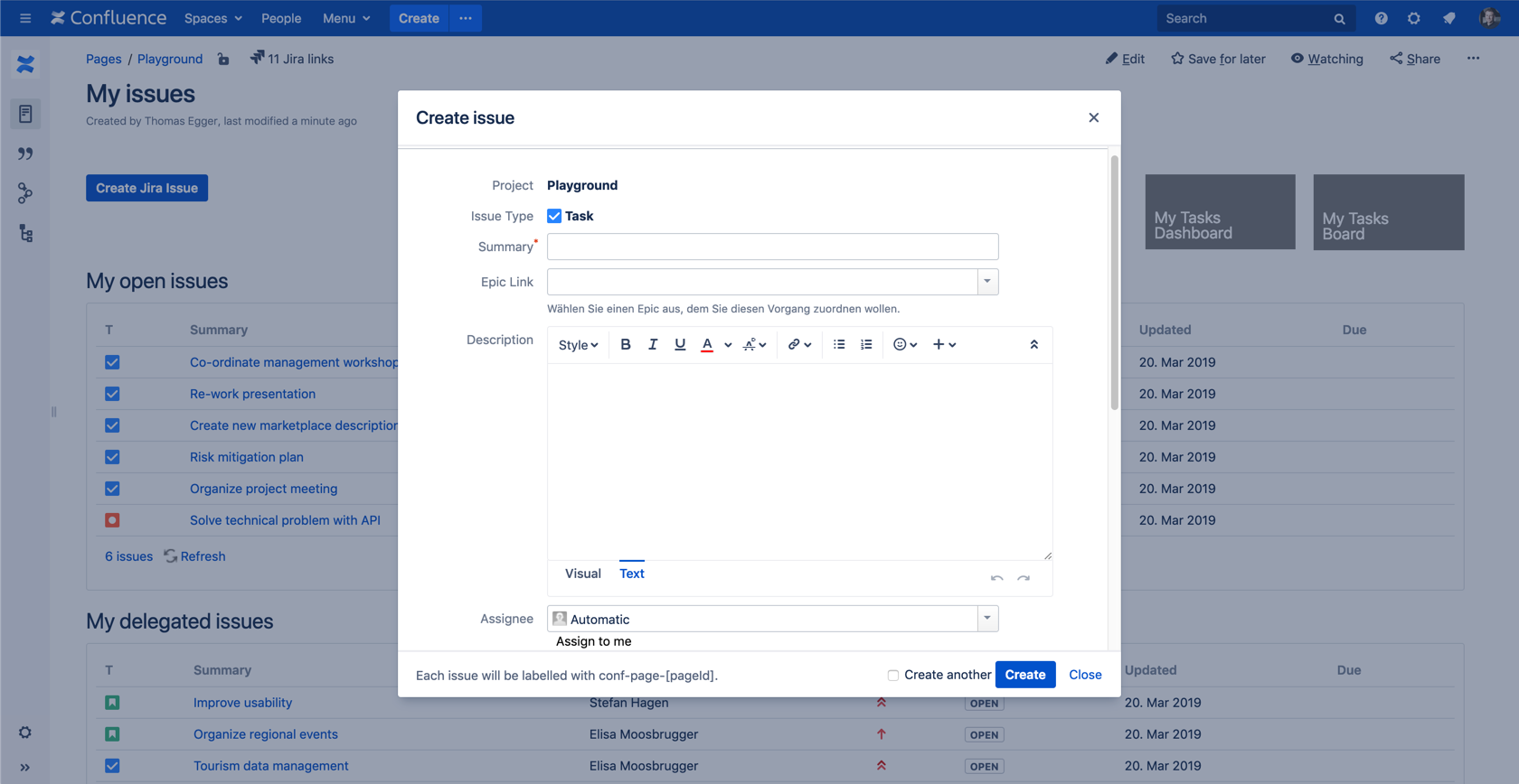 One-click solution