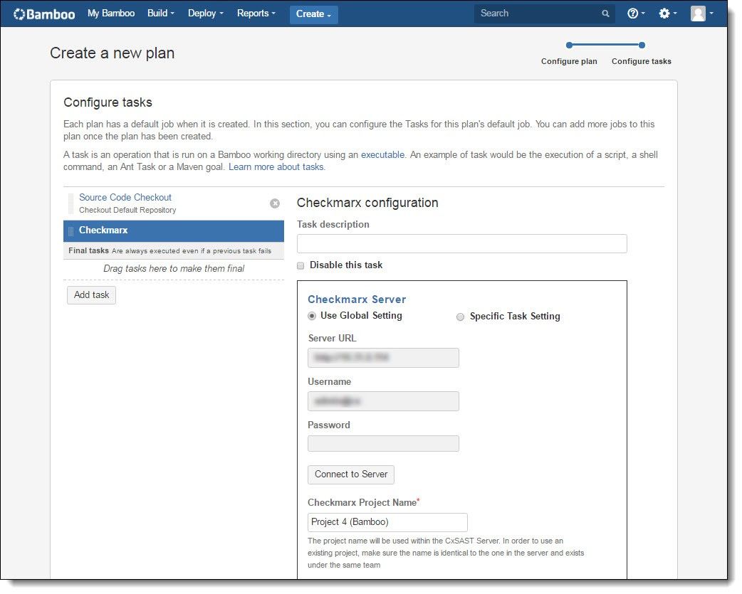 Configure your scan