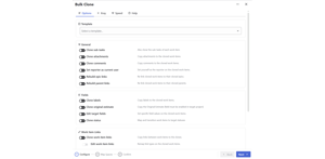 Tailor every clone — alter system and custom field values, rebuild epic and parent links automatically, and ensure every issue lands perfectly structured in the target project.