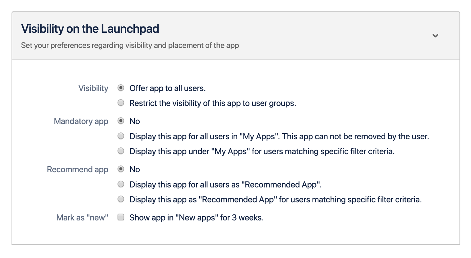 Make work easy with app recommendations