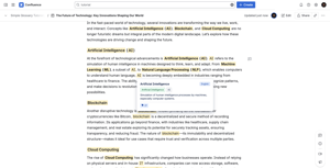 Highlight terms via browser extension