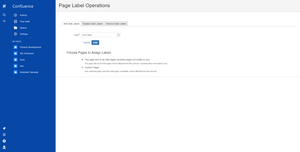 Add Labels to Pages