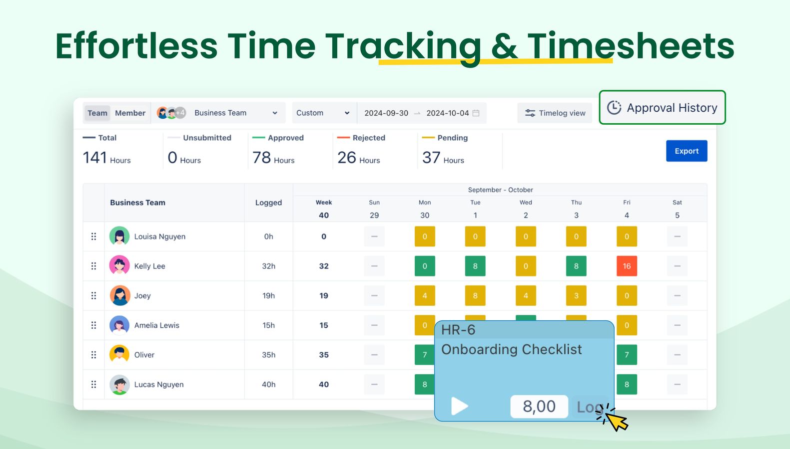 Track Time: Effective Team Management