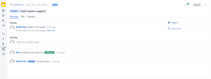 The PR on dependency1-repo can be merged