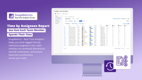 Time by Assignees Report - See how each team member spends their time