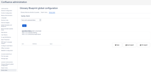 Sanity Check dedicated to Glossary content to avoid duplication and clean wrong content