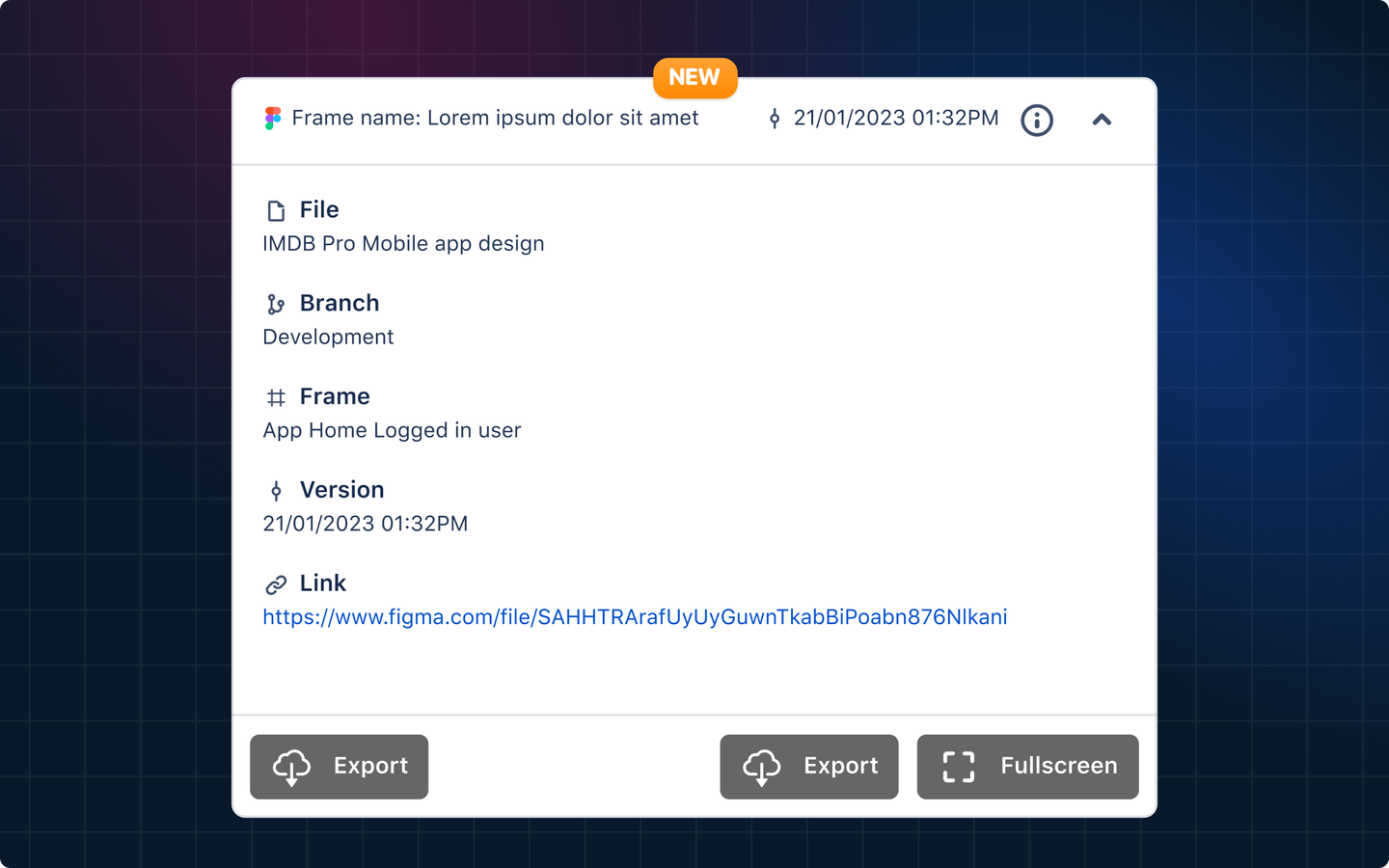 Inspect and download designs from within Jira