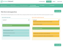 Grouping feedback items