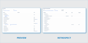 Preview & Retrospect: Cleanup Control