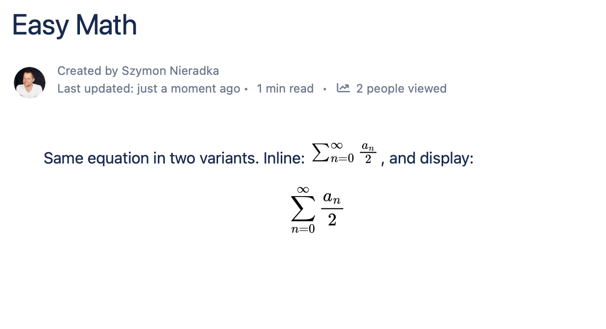 Display or inline mode