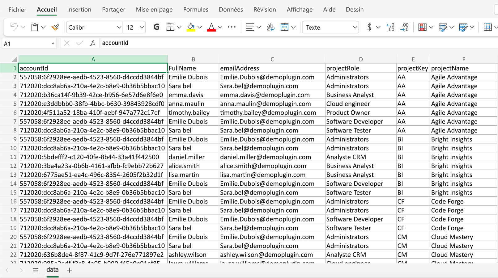 Allows you to export the search results in Excel and CSV formats.
