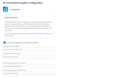 You can use your own privite Azure AI Services endpoints to keep everything in your environment