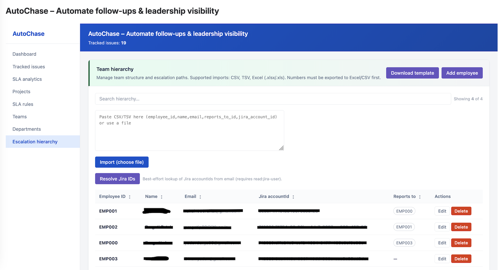 End-to-End Follow-ups and Escalations Across Your Jira Hierarchy