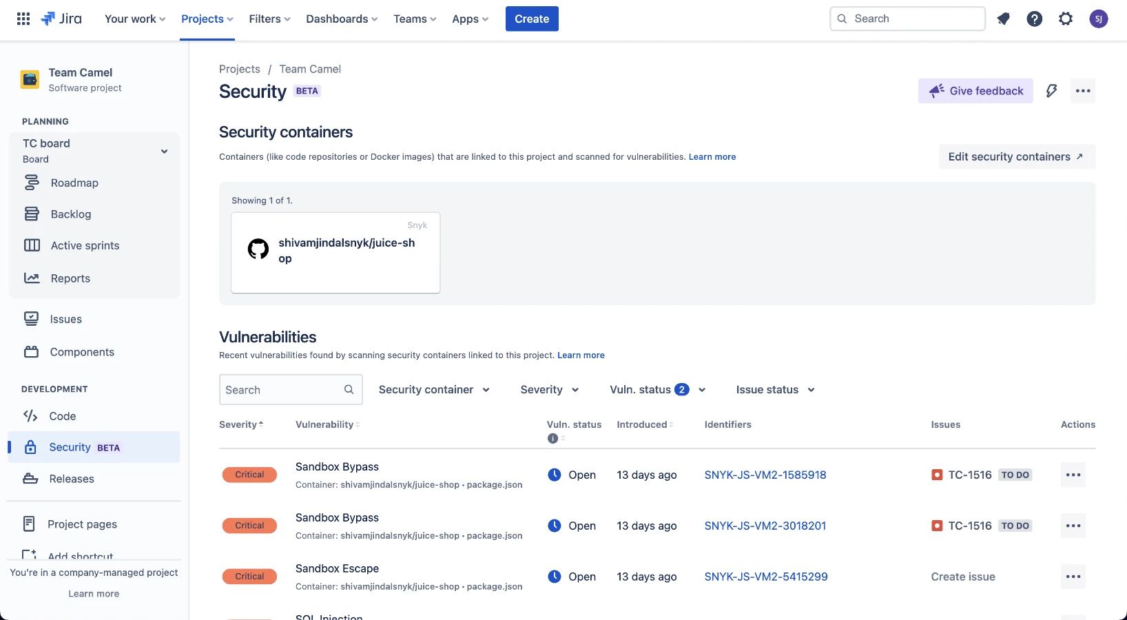 Handle security issues as you develop