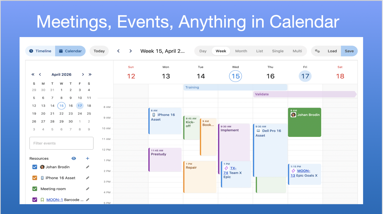 Manage anything in Calendar directly from Jira