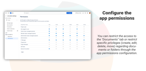 Access permissions configuration at the system level available for Jira administrators.
