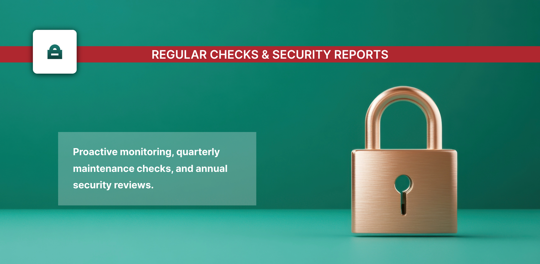 Regular Checks and Security Reports