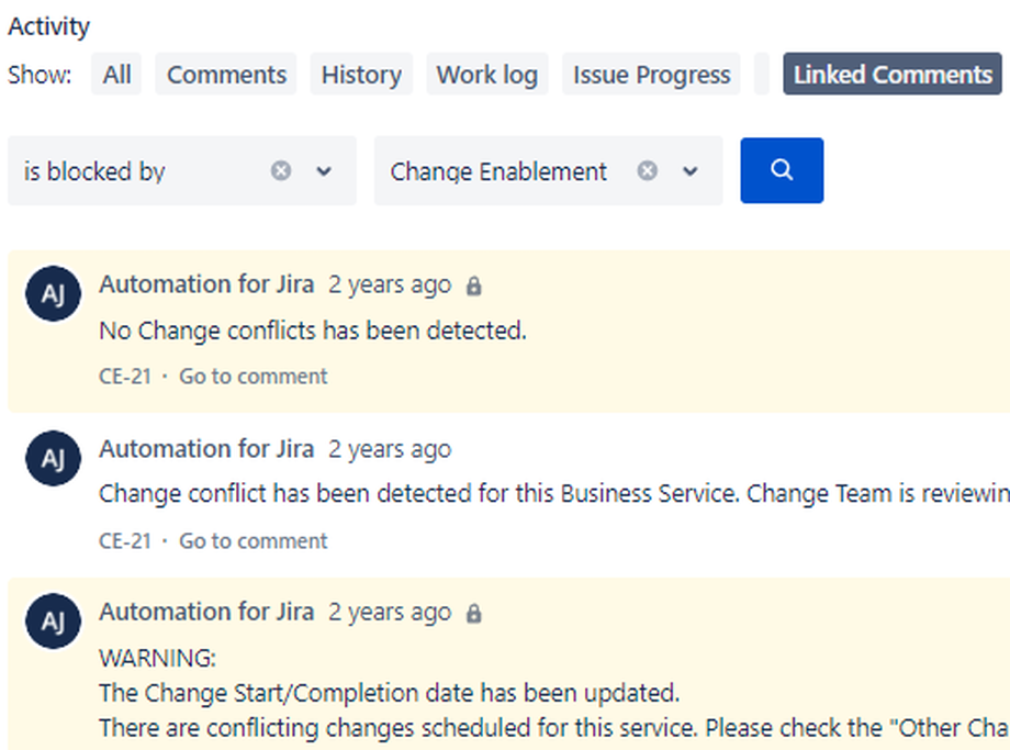 Filter Comments