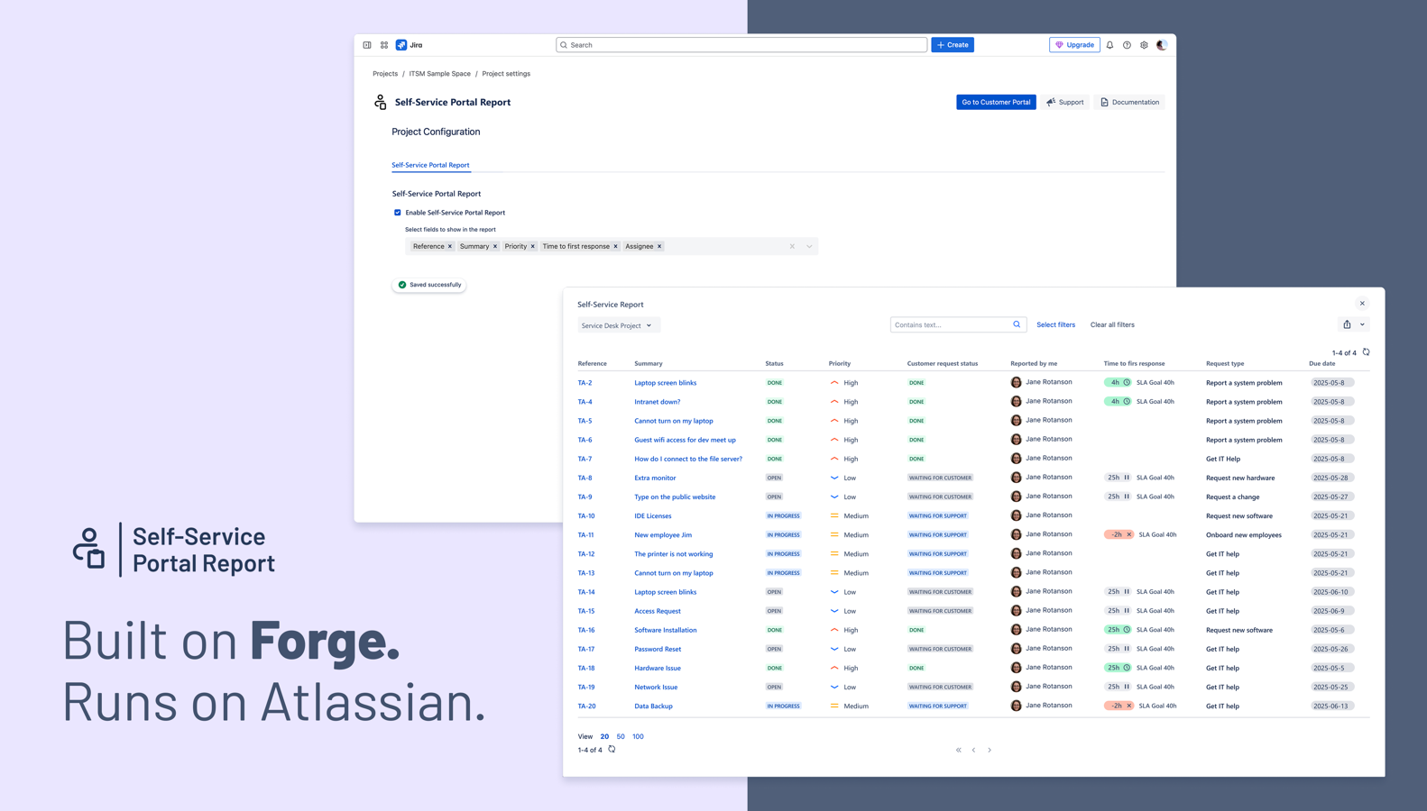 Build on Forge. Runs on Atlassian.