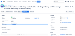 Status Color field in Issue View