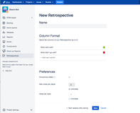 Customize your sessions to fit your team's needs. Choose your favorite technique or create your own! Set a moderator, define the # of votes available, if the session will be anonymous and edit restrictions.