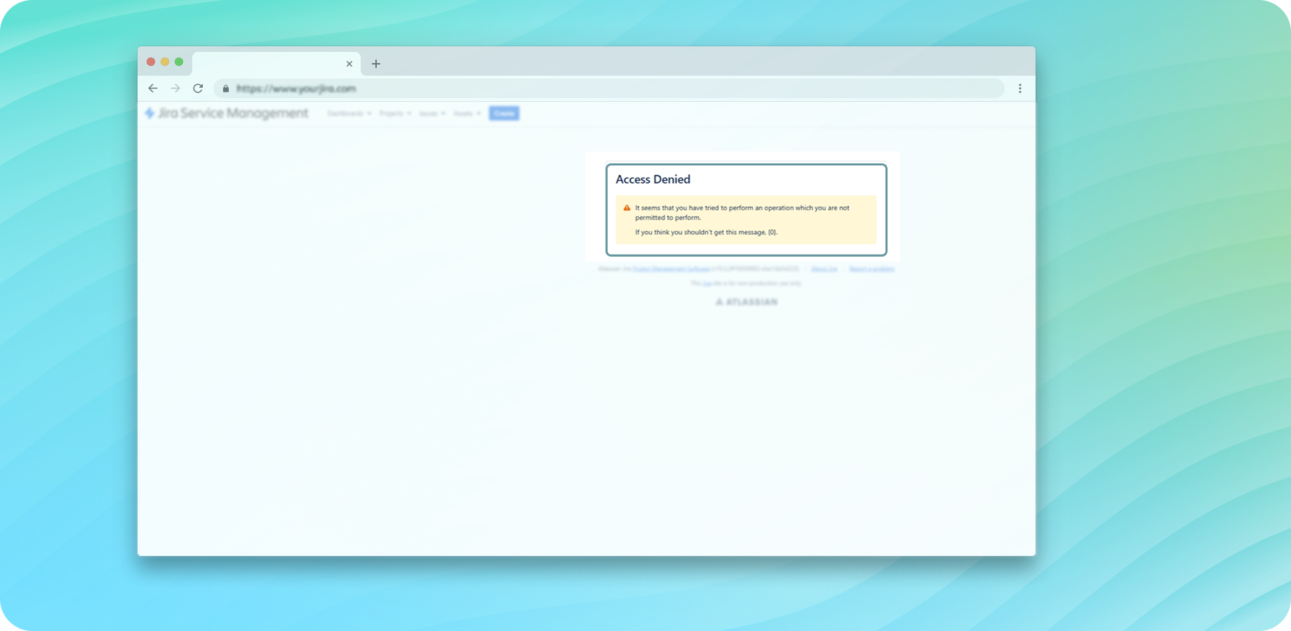Custom redirect for blocked pages
