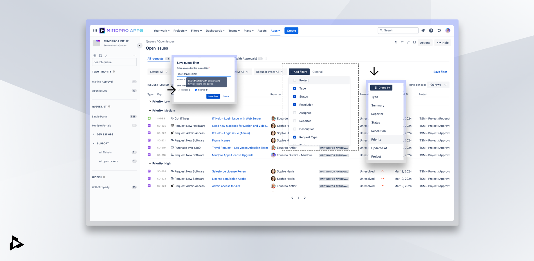 Optimize how you track your issues across projects