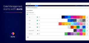 Create Color Palettes that contain the colors of your choice for instance of your products, brands or coporate identity. Give your users more freedom, by allowing them to use custom colors in addition to color palettes.