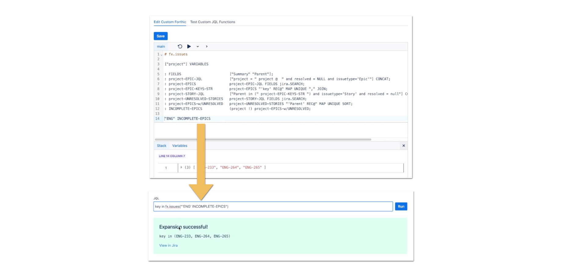 Customize JQL Functions directly in Jira!
