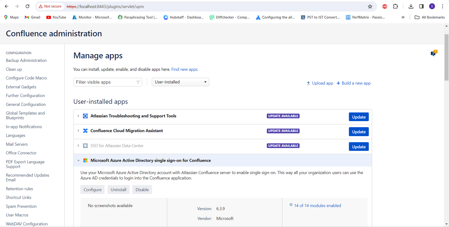 Manage your accounts in one central location - the Entra (Azure) portal.