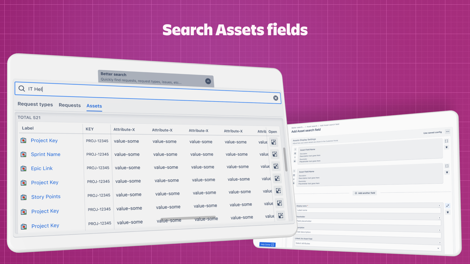 Set up cascading options in asset fields, allowing the values in one field to influence or filter the available options in another field, enhancing the user experience and improving data accuracy.
