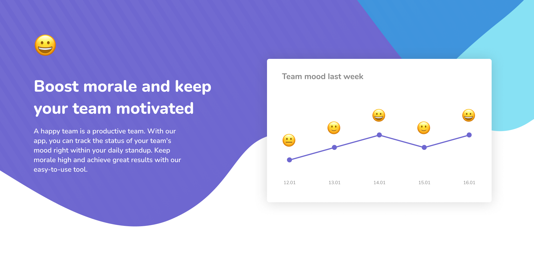 😀 Boost morale and keep your team motivated
