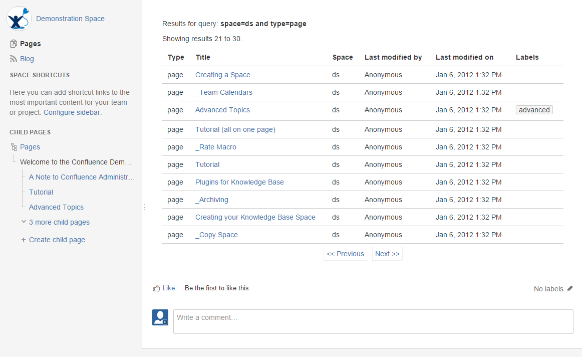 CQL Search Macro also included