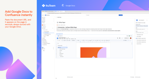 Paste the document URL, and it appears on the page in seconds, always synced with your Google Drive.