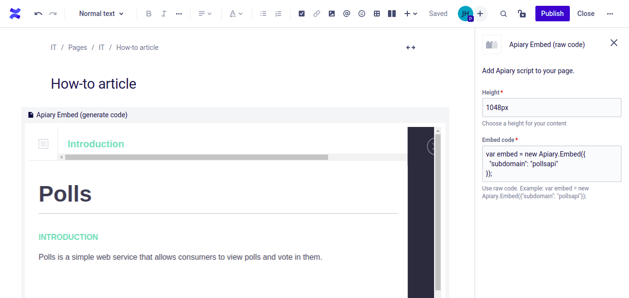 Support add raw JS code