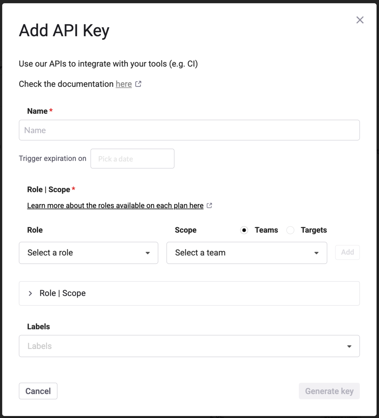Configure your API key
