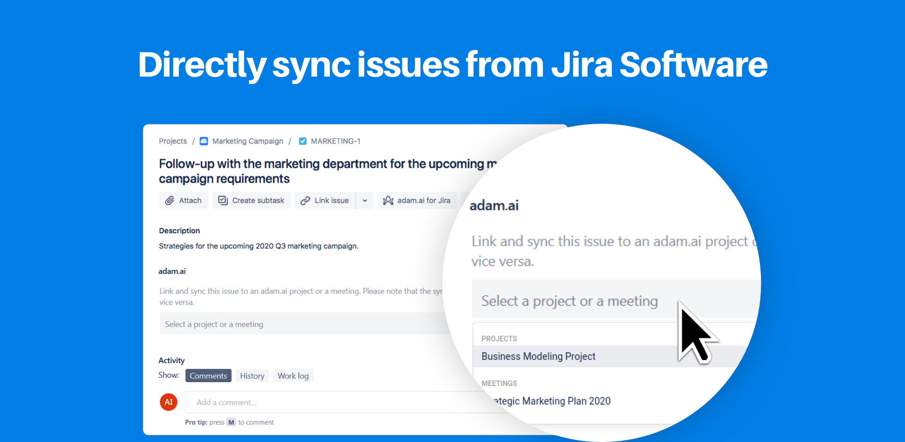 Sync Actions from Jira