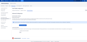 Synchronization of profile data