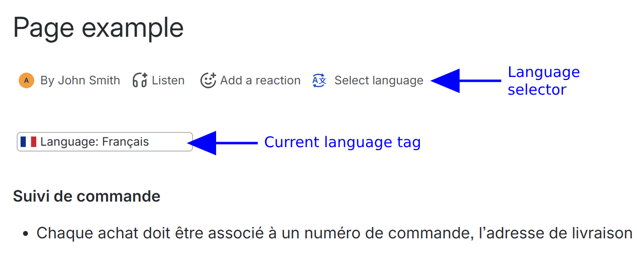 Page translation is automatically selected based on your language